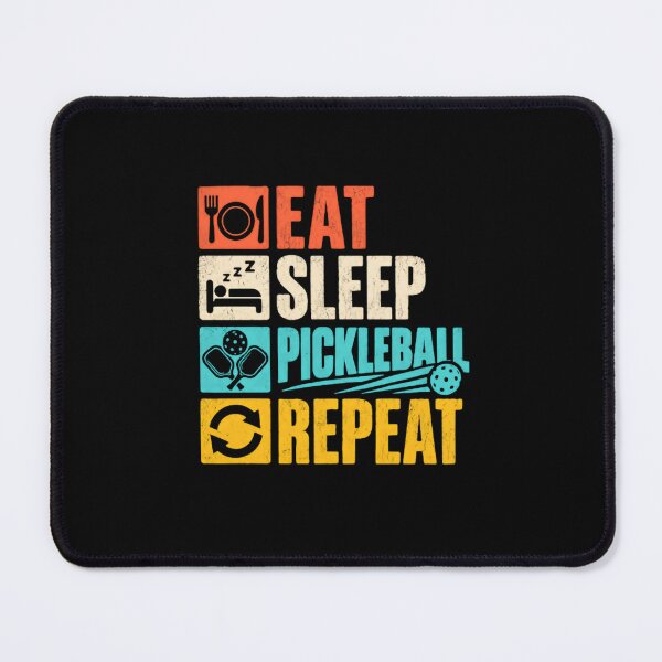 Item preview, Eat Sleep Pickleball Repeat Pickleball Player Pickleball Hobby designed and sold by SkeletonsDanger.