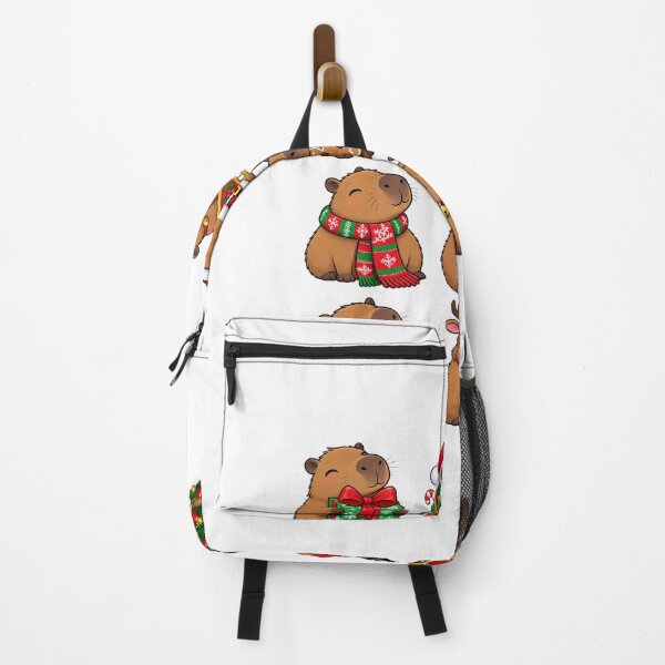 Item preview, Nine Festive Christmas Capybaras in Holiday Costumes designed and sold by skyartdesign.