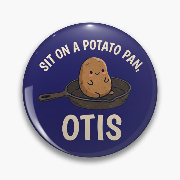 Item preview, Sit on a Potato Pan Otis - Cute Palindrome Potato in a Frying Pan designed and sold by FrozenFits.