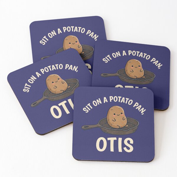 Item preview, Sit on a Potato Pan Otis - Cute Palindrome Potato in a Frying Pan designed and sold by FrozenFits.