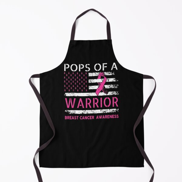 Item preview, Pops Of A Warrior Breast Cancer Awareness Dad Supporter designed and sold by Ruuper4all.
