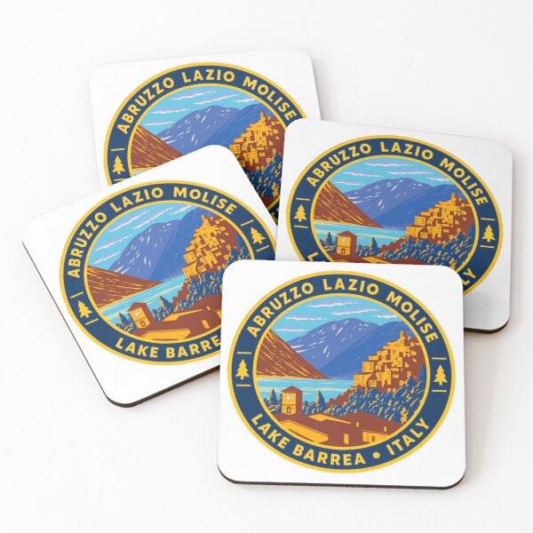 Item preview, Abruzzo Lazio Molise Lake Barrea Italy Travel Vacation Souvenir designed and sold by Simsimah26Parks.