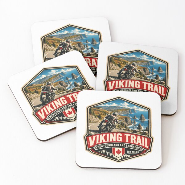 Item preview, Viking Trail Newfoundland And Labrador Motorcycle Road Trip Canada designed and sold by Star3NowForMe.