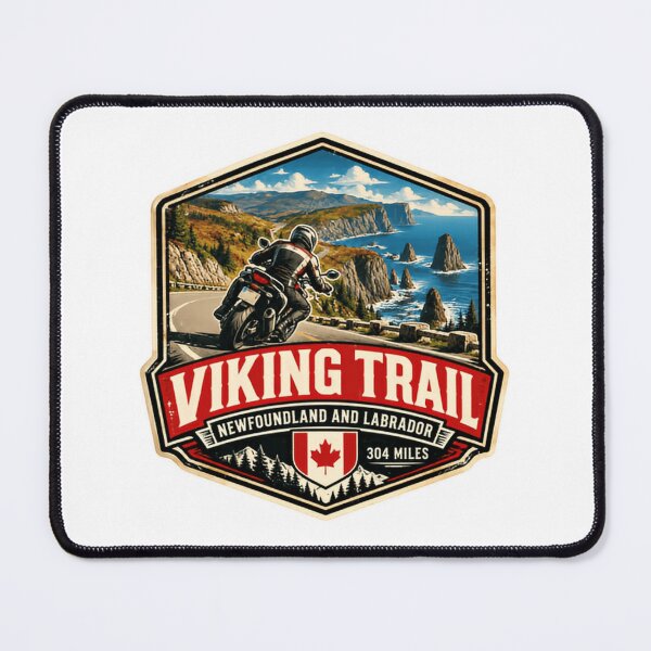 Item preview, Viking Trail Newfoundland And Labrador Motorcycle Road Trip Canada designed and sold by Star3NowForMe.