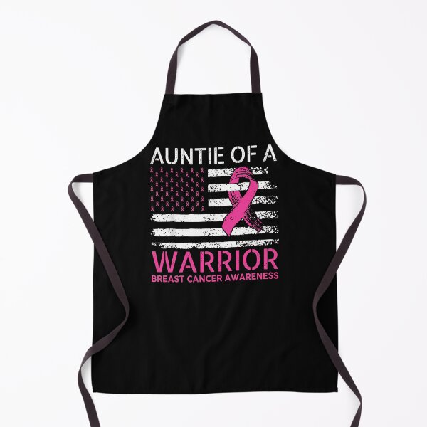 Item preview, Auntie Of A Warrior Breast Cancer Awareness Support designed and sold by Ruuper4all.