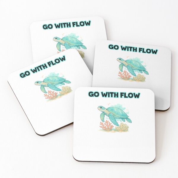 Item preview, Go With Flow Mindful Water Current Art designed and sold by Dreamsartistry.