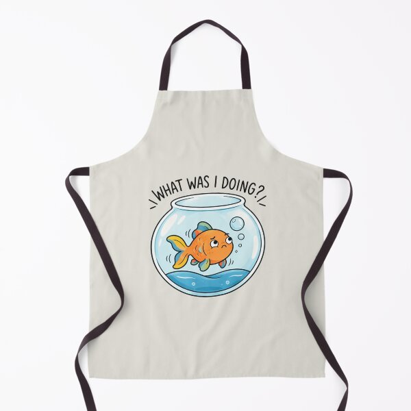 Item preview, What Was I Doing? | Funny Goldfish Forgetful Humor designed and sold by MrDev.