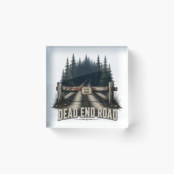 Item preview, Dead End Road – Road Barrier designed and sold by LiviuGligoros.