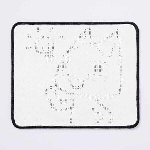 Item preview, Minimalist ASCII Art Cat Design designed and sold by haezed.