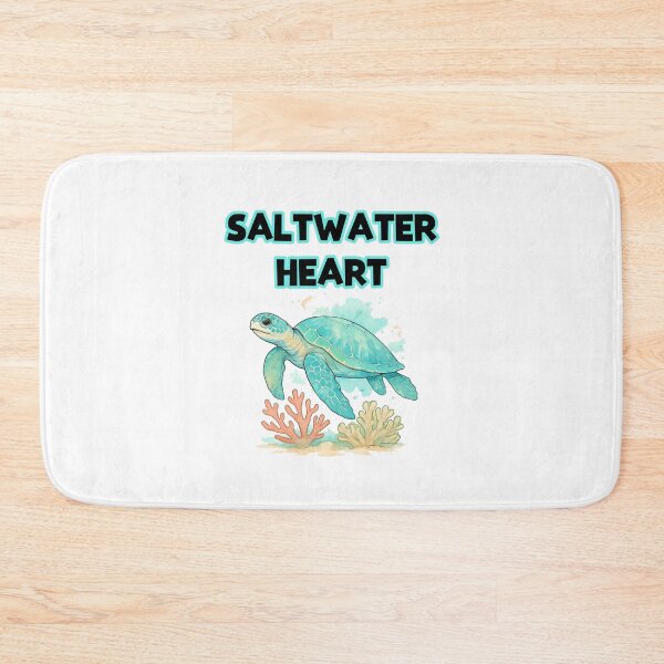 Item preview, Saltwater Heart Passionate Sea Lover Art designed and sold by Dreamsartistry.