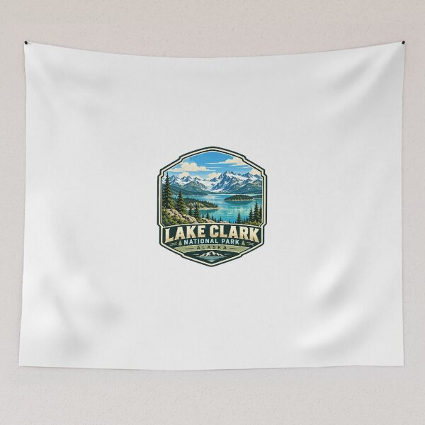 Item preview, Lake Clark National Park Alaska Travel Souvenir Visitor designed and sold by Star3NowForMe.