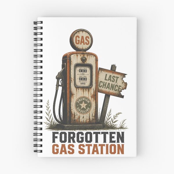 Item preview, Forgotten Gas Station Gas Pump Still Life designed and sold by LiviuGligoros.