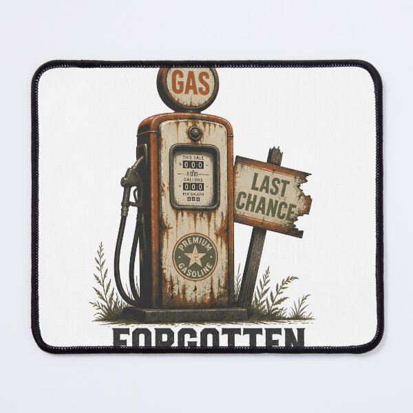 Item preview, Forgotten Gas Station Gas Pump Still Life designed and sold by LiviuGligoros.