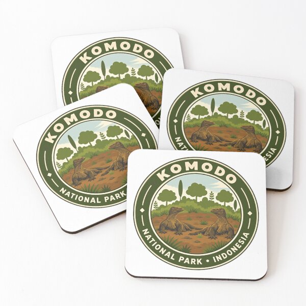 Item preview, Komodo National Park Indonesia Travel Wildlife Nature Dragon designed and sold by Simsimah26Parks.