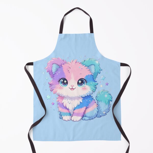 Item preview, Fluffy Plush Pastel Kitten Sparkly Eyes designed and sold by Avenuse style.