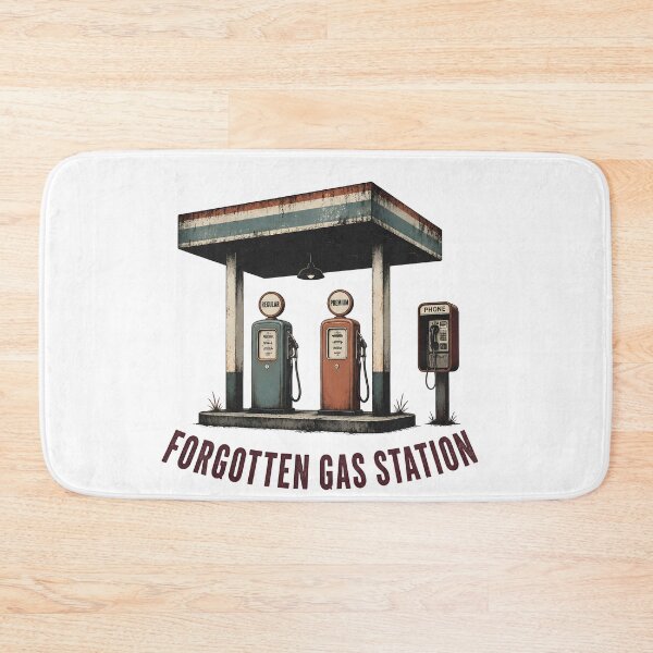 Item preview, Forgotten Gas Station – Station Forecourt designed and sold by LiviuGligoros.