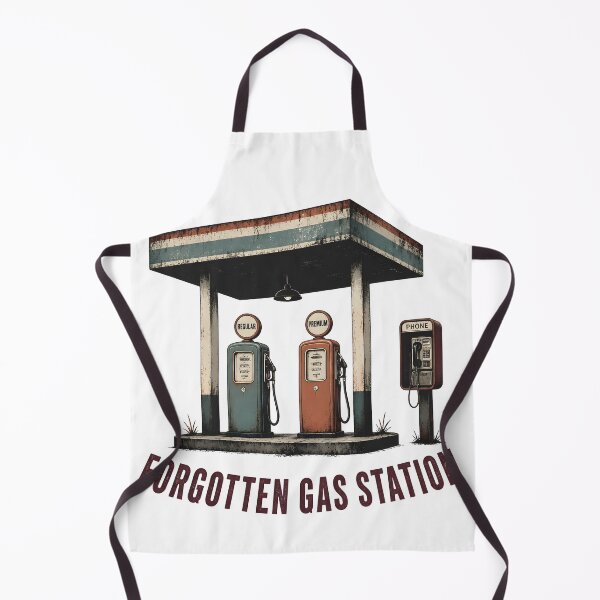 Item preview, Forgotten Gas Station – Station Forecourt designed and sold by LiviuGligoros.