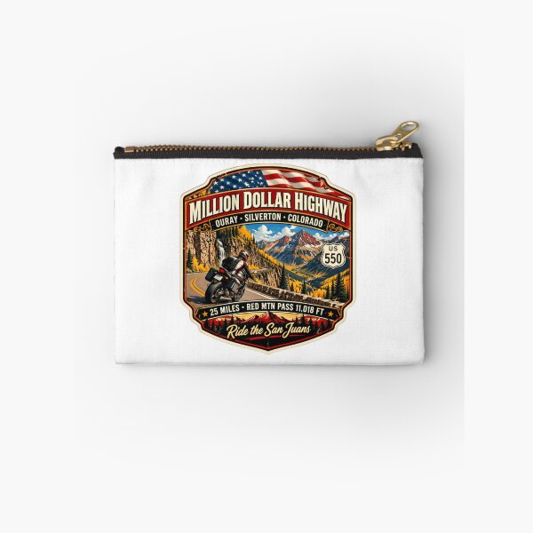 Item preview, Million Dollar Highway Ouray Silverton Colorado US 550 25 Miles Red Mtn Pass 11,018 Ft Ride The San Juans Motorcycle Travel designed and sold by Star3NowForMe.