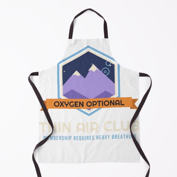 Item preview, Thin Air Club Mountain Hiking Badge designed and sold by Nice Niche.