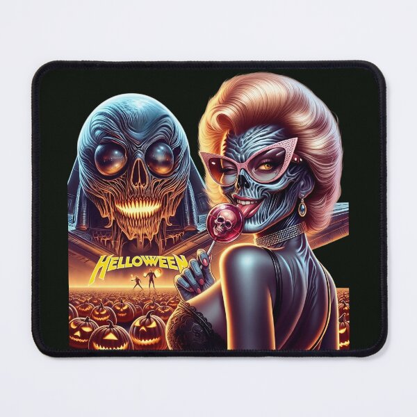 Item preview, Halloween Alien She Glasses Skull Lollipop designed and sold by Voodoo Store Paranormal Collections.
