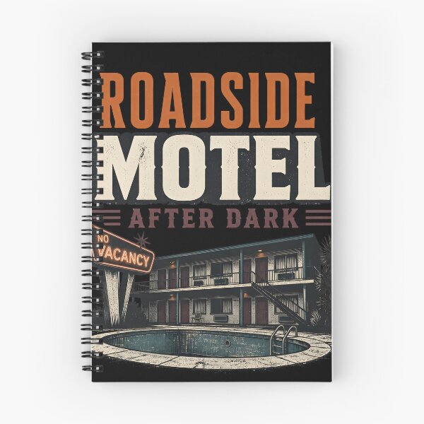 Artikelvorschau, Motel am Straßenrand nach Einbruch der Dunkelheit – Neonfassade entworfen und verkauft von LiviuGligoros.
