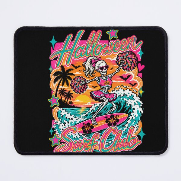 Item preview, Skeleton Surfer Retro Sunset Beach designed and sold by RuperDelois.