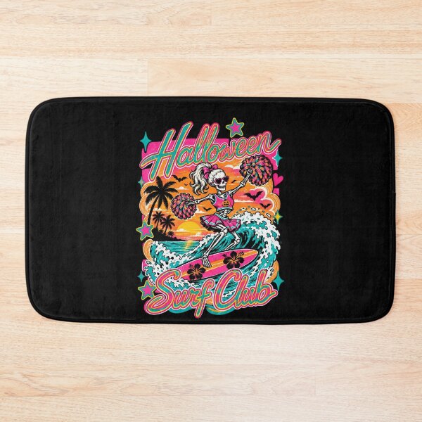 Item preview, Skeleton Surfer Retro Sunset Beach designed and sold by RuperDelois.