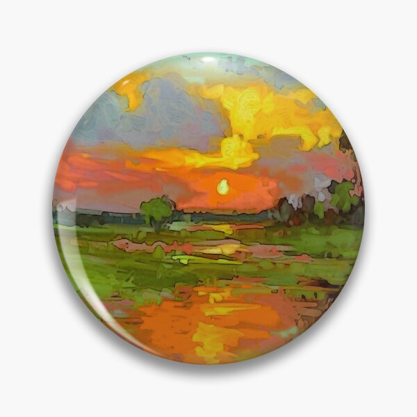 Item preview, Sunset Landscape designed and sold by ViaARTfactory.