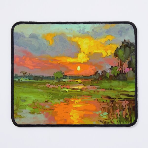 Item preview, Sunset Landscape designed and sold by ViaARTfactory.