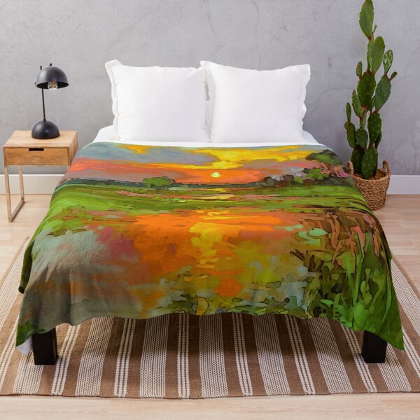 Item preview, Sunset Landscape designed and sold by ViaARTfactory.