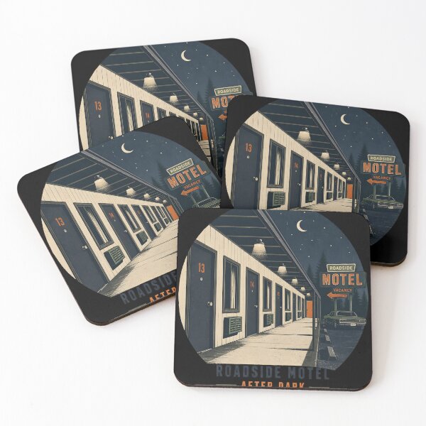 Item preview, Roadside Motel After Dark – Room Corridor designed and sold by LiviuGligoros.