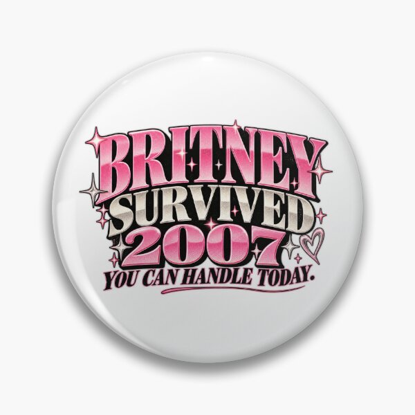 Item preview, Made It Through 2007 – Y2K Pink Retro Motivational Typography designed and sold by Julia Oriques.