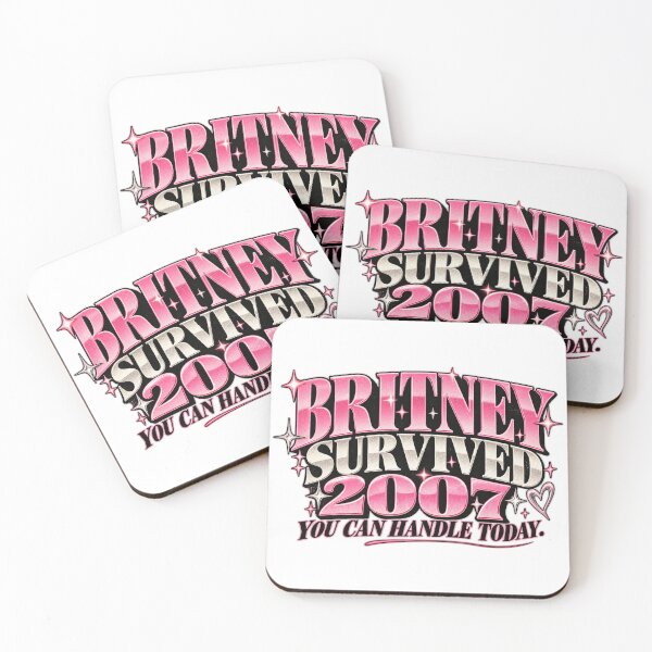 Item preview, Made It Through 2007 – Y2K Pink Retro Motivational Typography designed and sold by Julia Oriques.