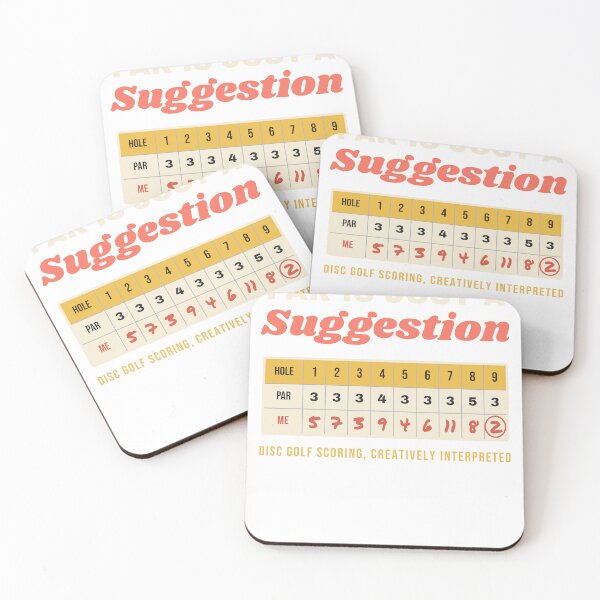 Item preview, Par Is Just a Suggestion Funny Disc Golf designed and sold by Nice Niche.