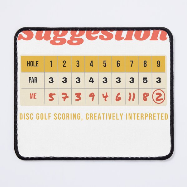 Item preview, Par Is Just a Suggestion Funny Disc Golf designed and sold by Nice Niche.