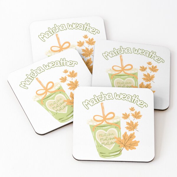 Item preview, Fall Matcha Aesthetic with Bow and Autumn Leaves designed and sold by PalleteCreation.