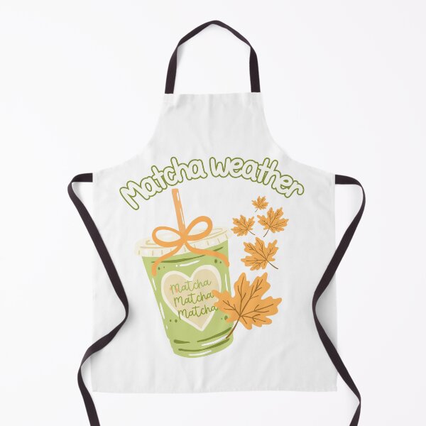 Item preview, Fall Matcha Aesthetic with Bow and Autumn Leaves designed and sold by PalleteCreation.