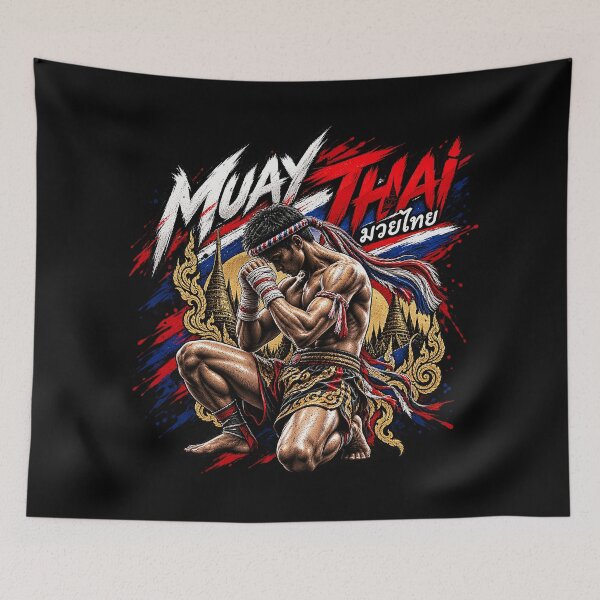 Item preview, Muay Thai Spirit of Thailand - Classic T-Shirt designed and sold by TOLDWAYTSHIRT.