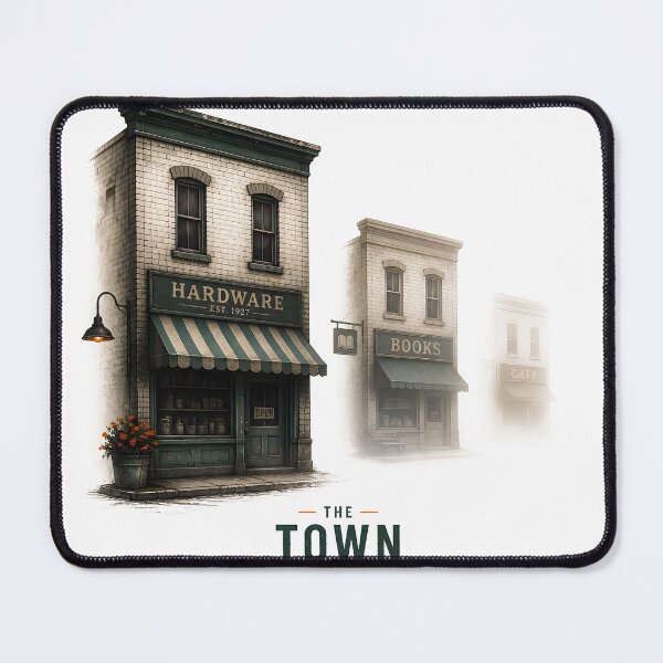 Item preview, The Town That Disappeared – Vanishing Main Street designed and sold by LiviuGligoros.