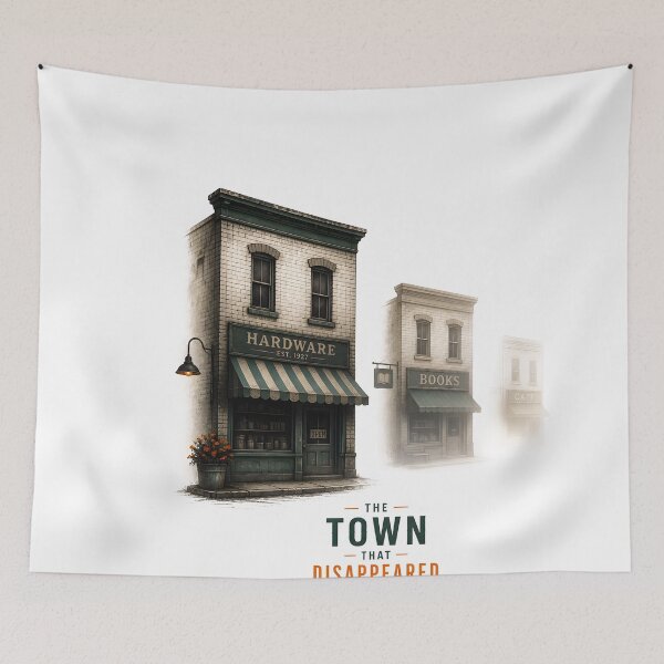 Item preview, The Town That Disappeared – Vanishing Main Street designed and sold by LiviuGligoros.