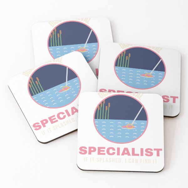 Item preview, Disc Retrieval Specialist Funny Disc Golf Pond designed and sold by TrailMixTrees.