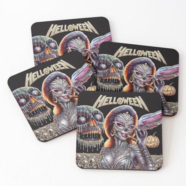 Item preview, Halloween Alien She Glasses Skull Cigar designed and sold by Voodoo Store Paranormal Collections.