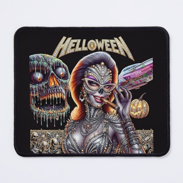 Item preview, Halloween Alien She Glasses Skull Cigar designed and sold by Voodoo Store Paranormal Collections.