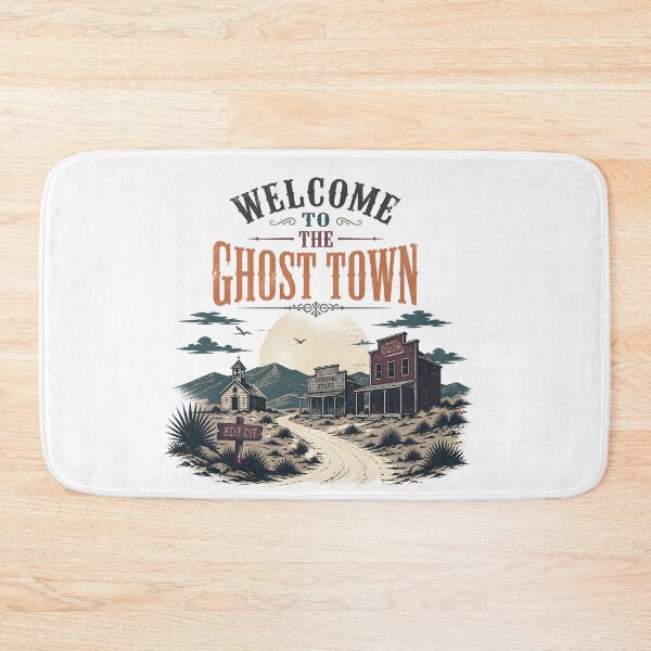 Item preview, Welcome to the Ghost Town Tourist Postcard designed and sold by LiviuGligoros.