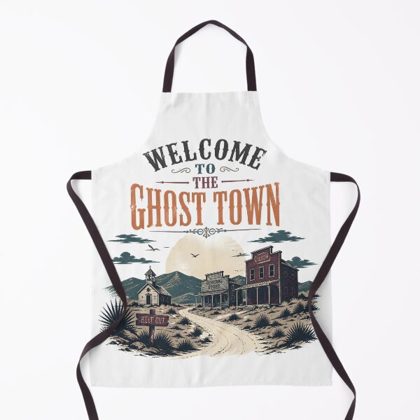 Item preview, Welcome to the Ghost Town Tourist Postcard designed and sold by LiviuGligoros.