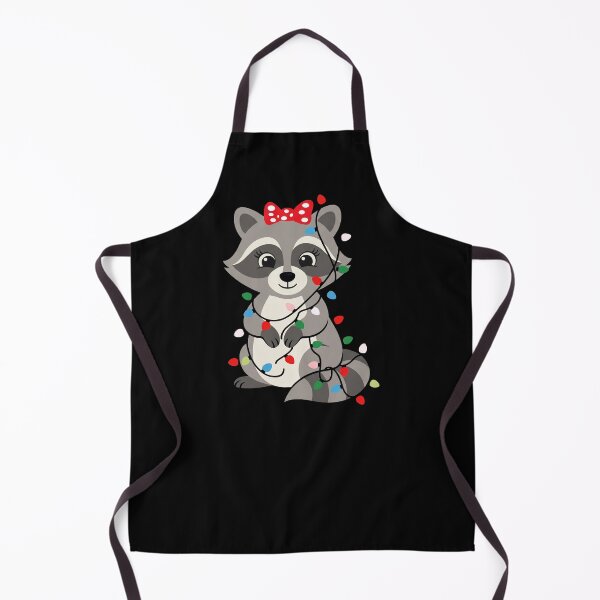Item preview, Cute Raccoon Christmas Lights Holiday Animal Lover designed and sold by Ruuper4all.
