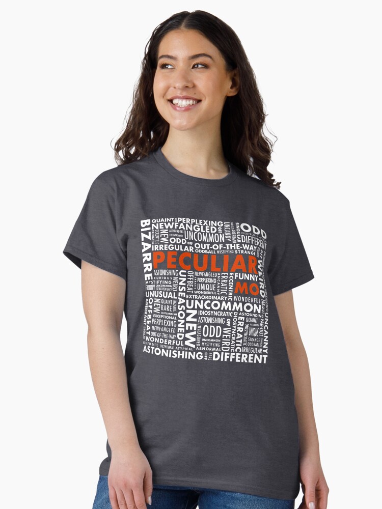 Thumbnail 1 of 7, Classic T-Shirt, Peculiar Words designed and sold by cdavenport4.