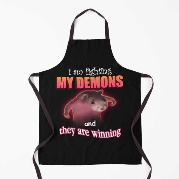 Item preview,  I'M Fighting My Demons And They Are Winning Word Art Meme designed and sold by boumiyahamoud6.