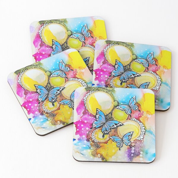 Item preview, Blue Butterflies in Bloom designed and sold by LumiWild.
