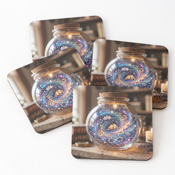 Item preview, Cosmic Love Galaxy Jar designed and sold by naragonkanok.